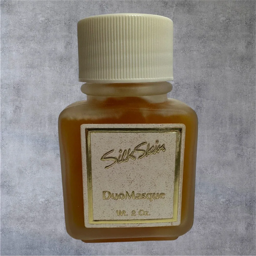 Vintage Silk Skin DuoMasque 2 oz Facial Mask NOS‎ In Box Skincare Collectible